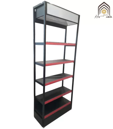 قفسه کنار دیوار فروشگاهی طوس مشبک - 1
