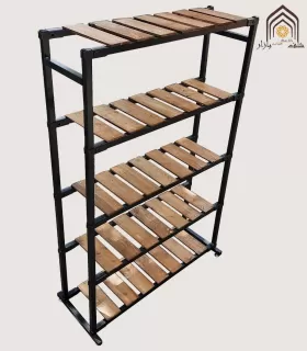 رگال کفش طبقه چوب شلف بازار shelfbazar - 2